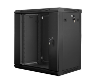Lanberg Wisząca 19" 12U 600x450mm jednosekcyjna (czarna) - 455293 - zdjęcie 1